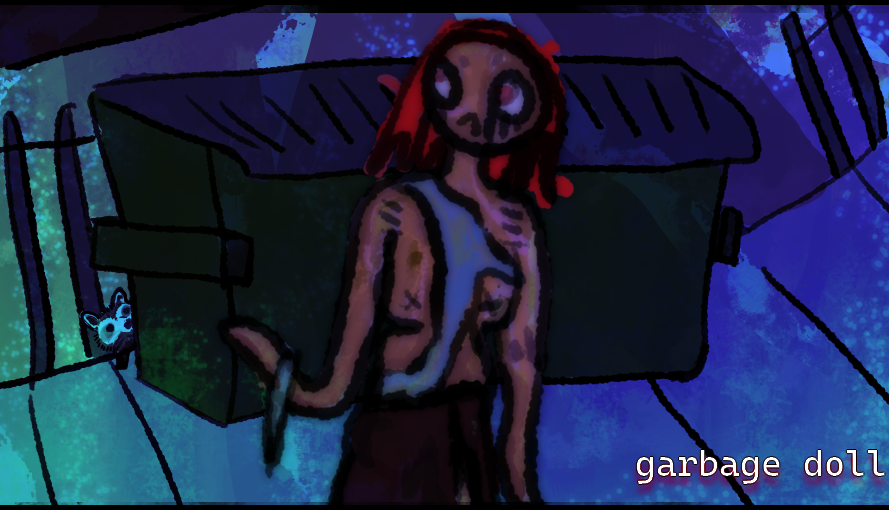 garbage doll